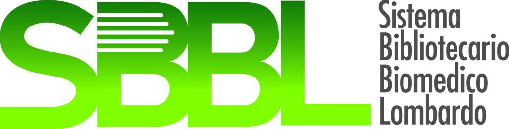 logo sbbl sistema bibliotecario biomedico lombardo