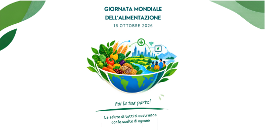 immagine che ricorda che il 16 ottobre di ogni anno si celebra la giornata mondiale dell'alimentazione